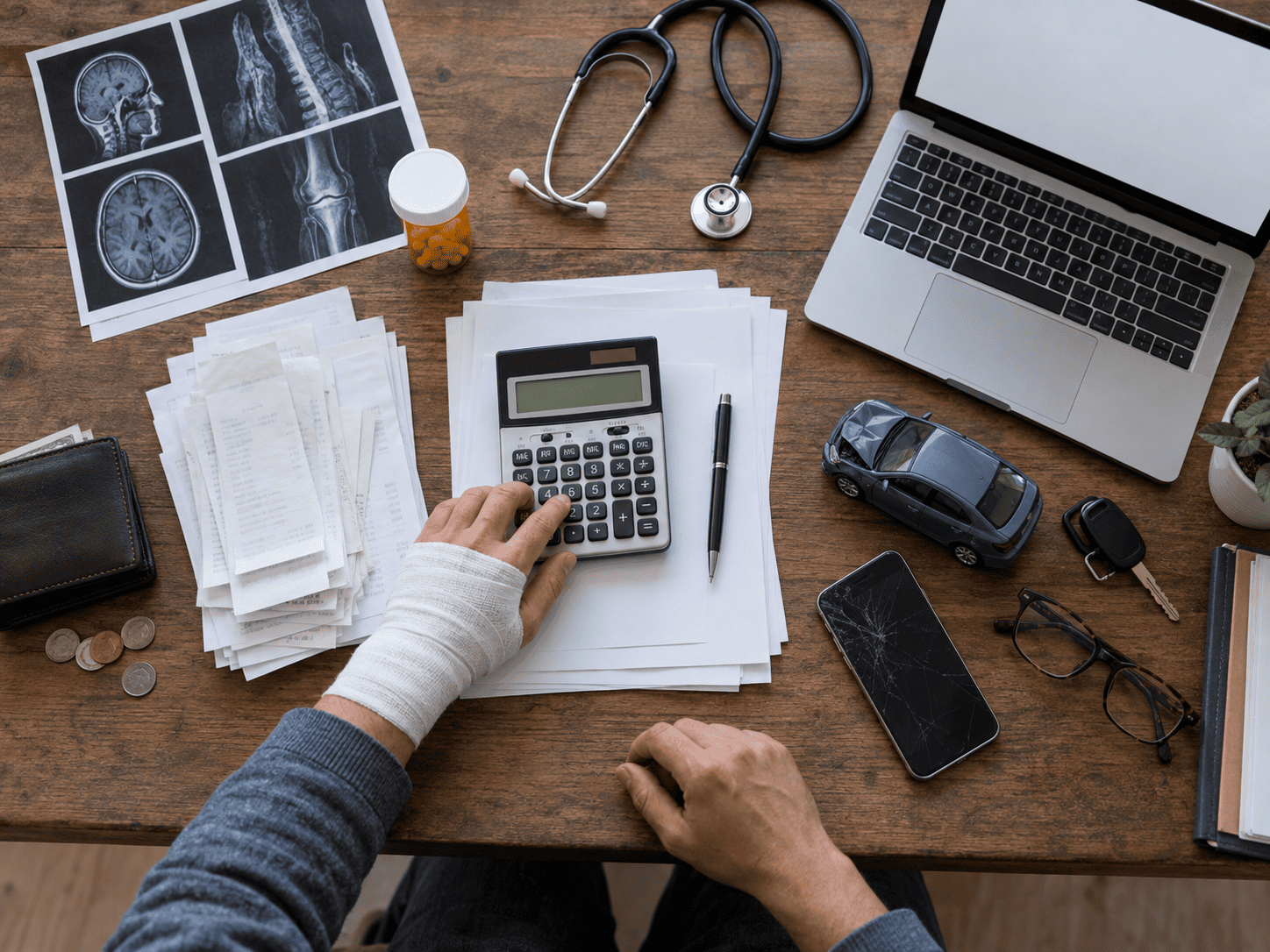 Economic Damages and Non-Economic Damages in a California Brain Injury Claim