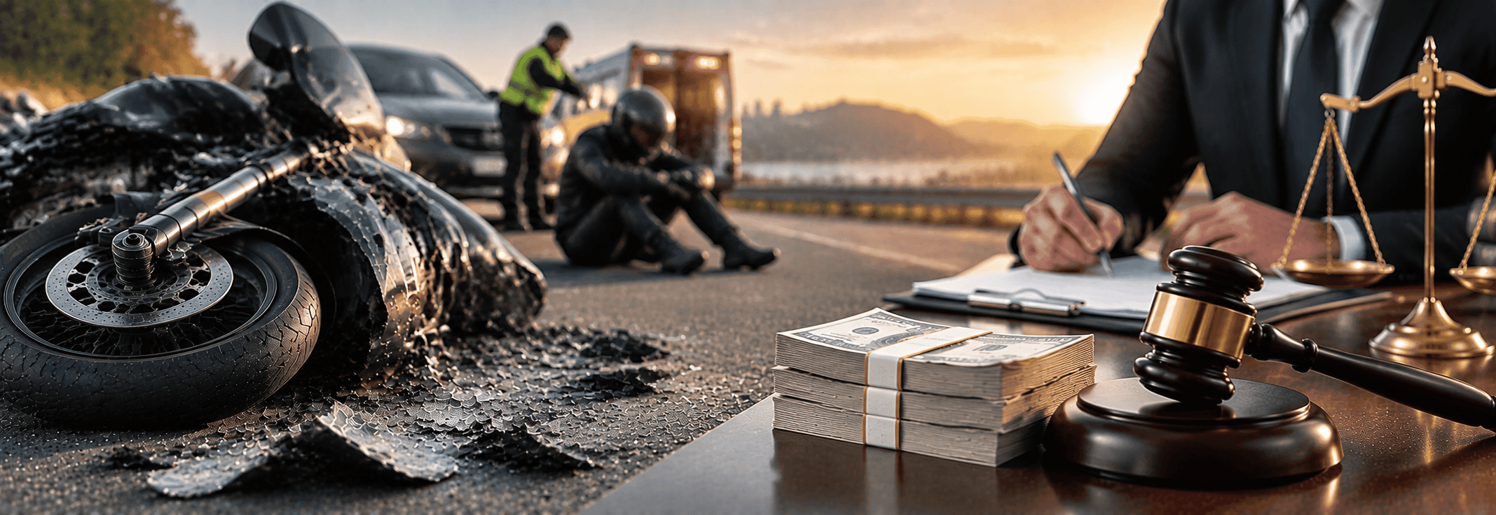 motorcycle accident compensation
