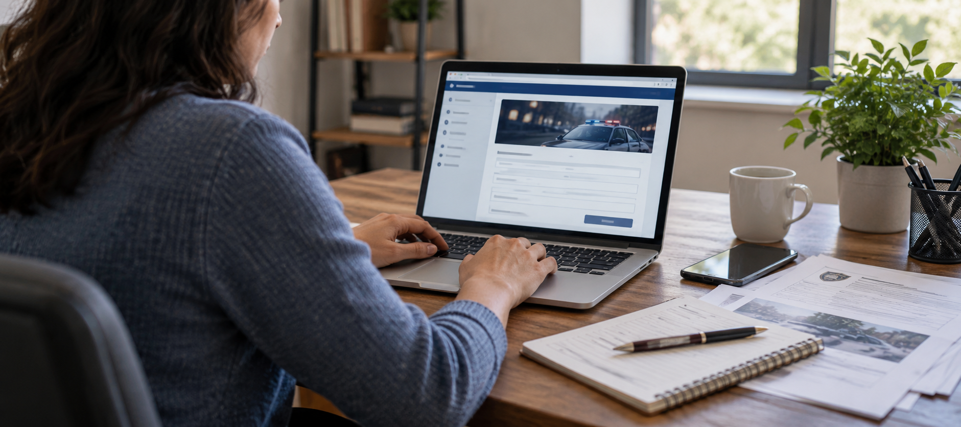 how to get a police report online